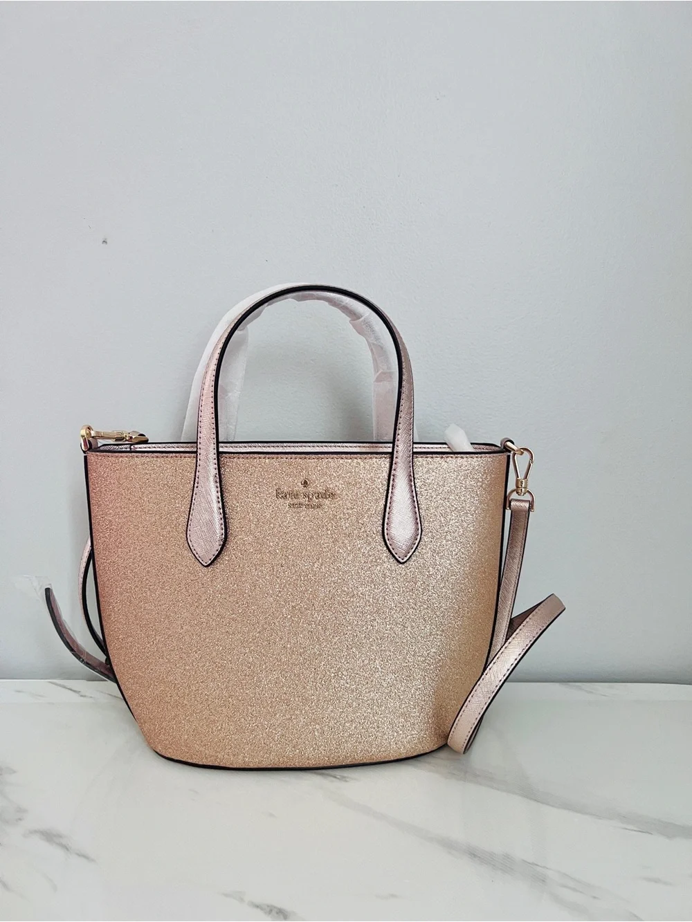 kate spade sparkling gold